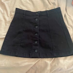 Forever 21 Button Up Denim Skirt